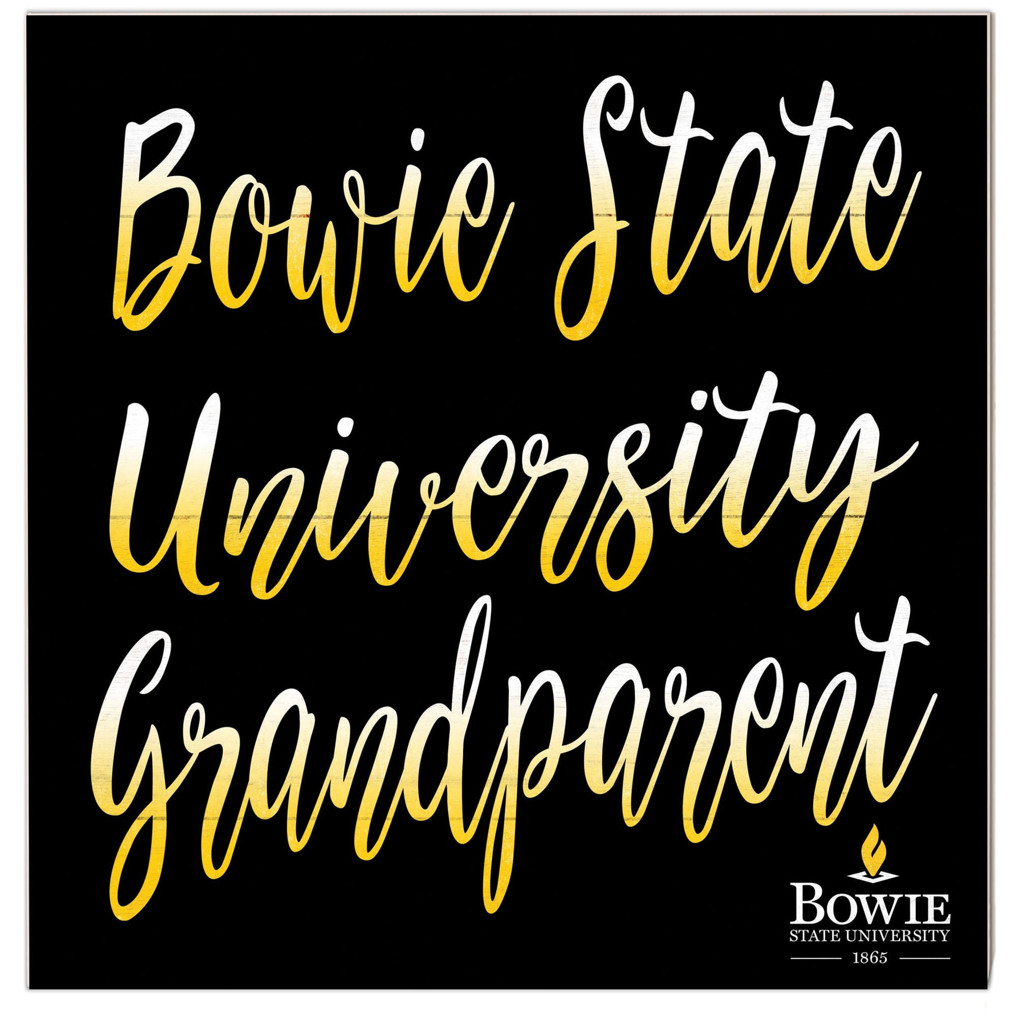 Bowie State Bulldogs 10'' x 10'' Grandparent Plaque