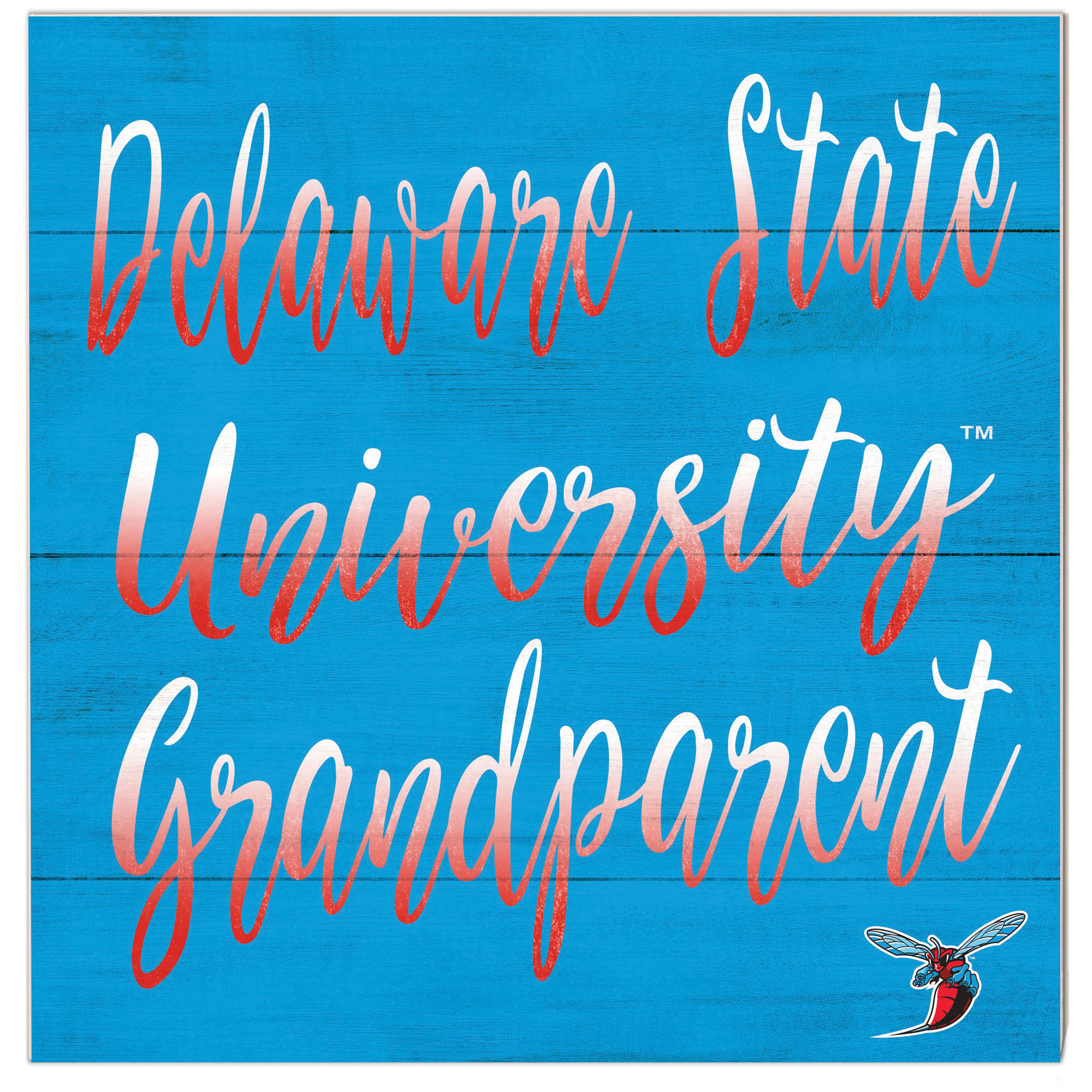 Delaware State Hornets 10'' x 10'' Grandparent Plaque