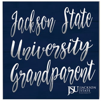 Jackson State Tigers 10'' x 10'' Grandparent Plaque