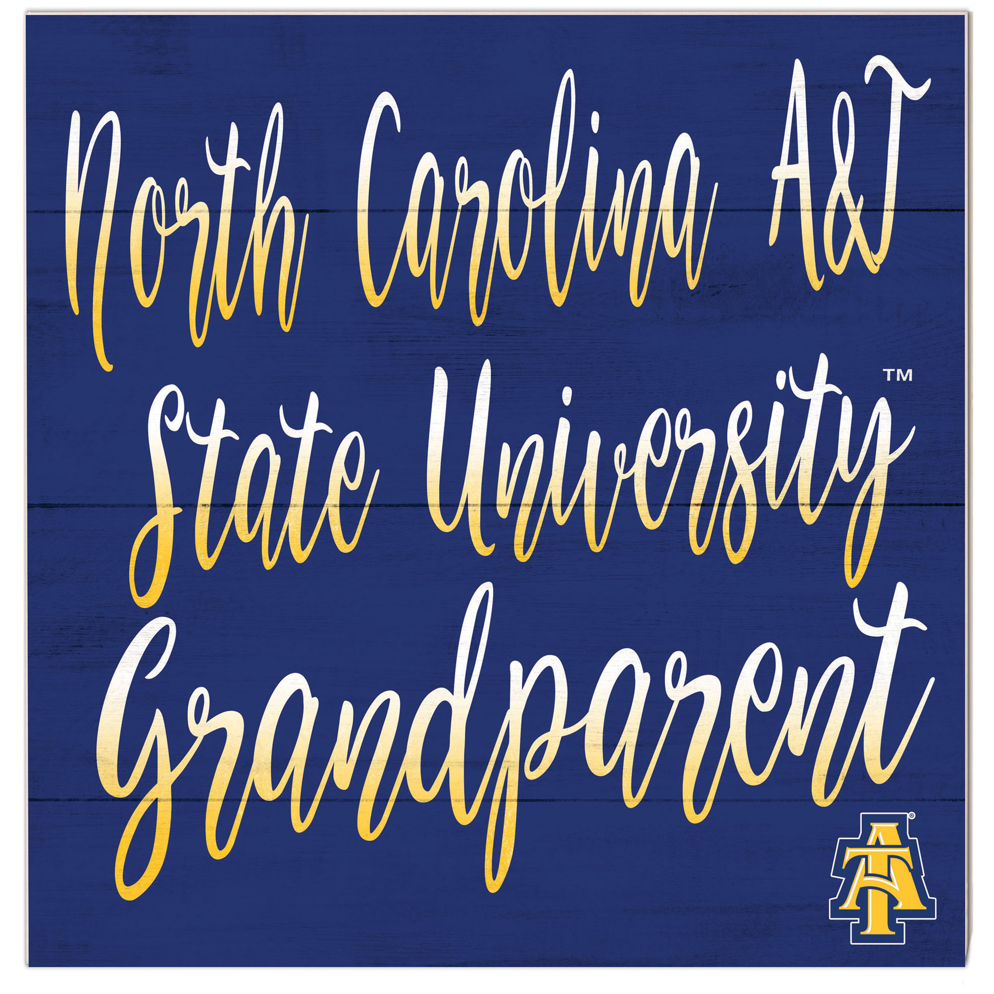 North Carolina A&T Aggies 10'' x 10'' Grandparent Plaque