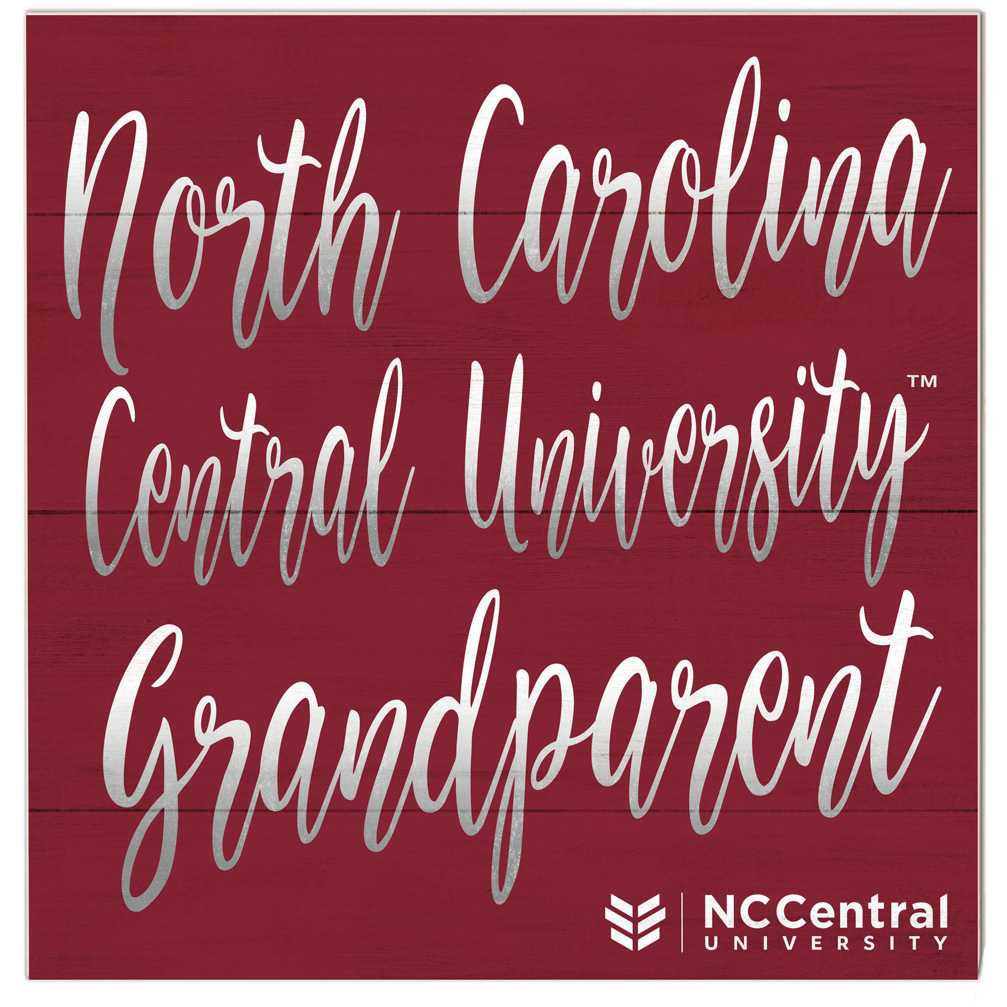North Carolina Central Eagles 10'' x 10'' Grandparent Plaque