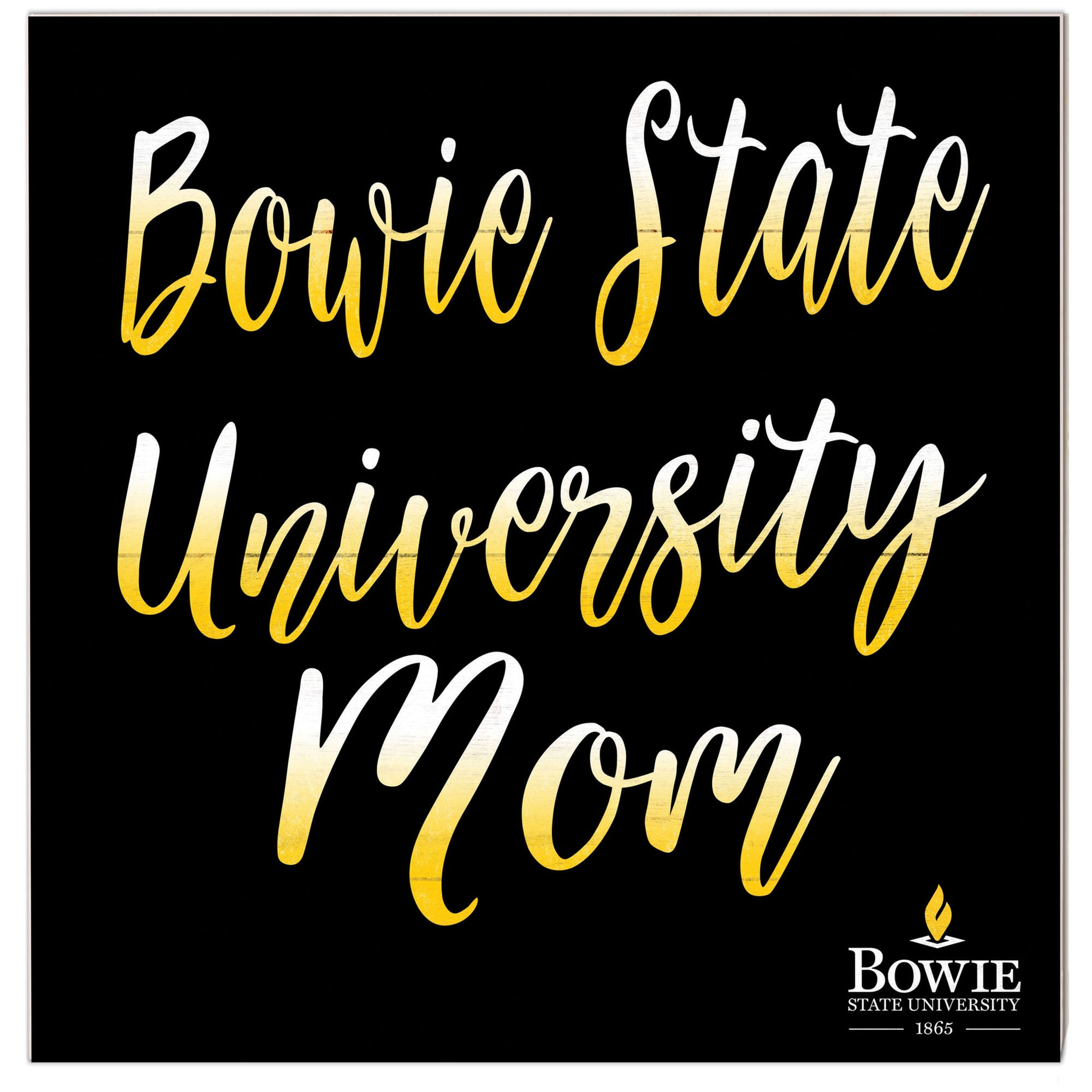 Bowie State Bulldogs 10'' x 10'' Mom Plaque