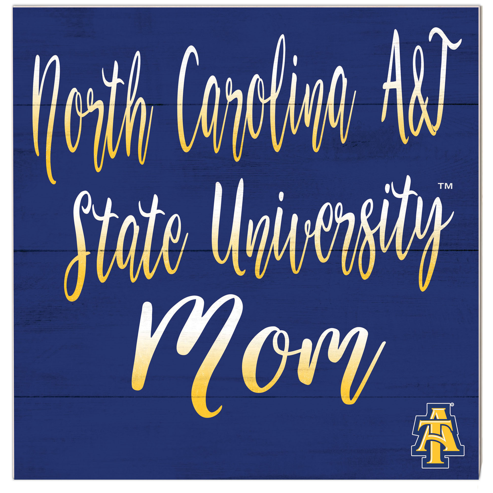 North Carolina A&T Aggies 10'' x 10'' Mom Plaque