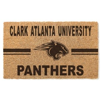 Clark Atlanta University Panthers 18" x 30" Team Logo Doormat