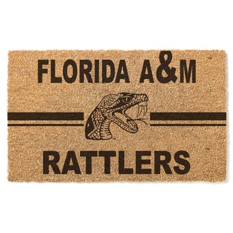 Florida A&M Rattlers 18" x 30" Team Logo Doormat