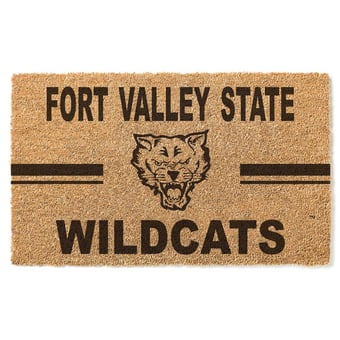 Fort Valley State Wildcats 18" x 30" Team Logo Doormat