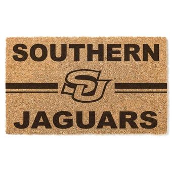 Southern University Jaguars 18" x 30" Team Logo Doormat