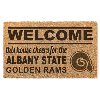 Albany State Golden Rams 18" x 30" Welcome Doormat