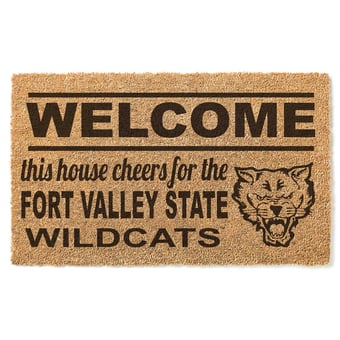 Fort Valley State Wildcats 18" x 30" Welcome Doormat