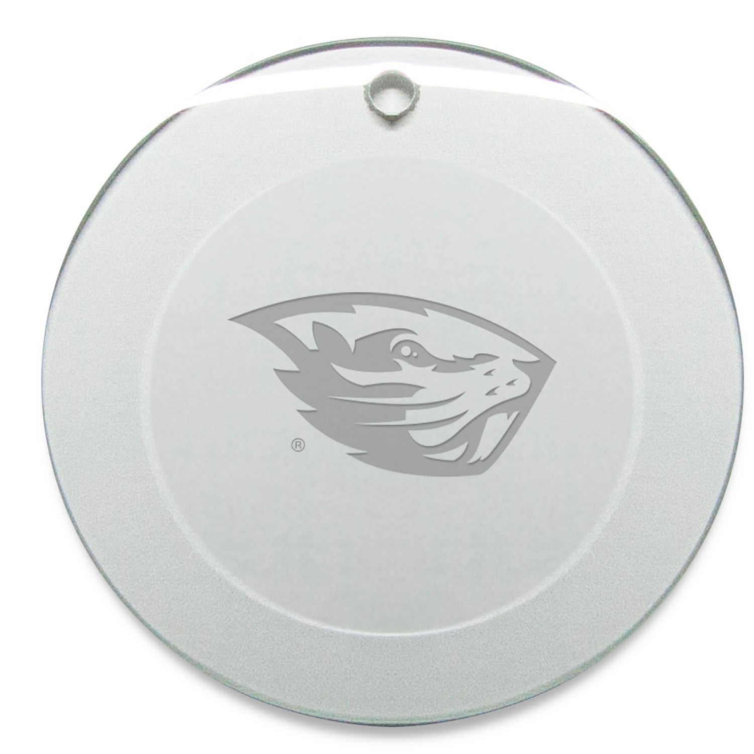 Oregon State Beavers Round Logo Ornament