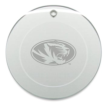 Missouri Tigers Round Logo Ornament