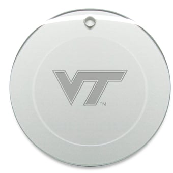 Virginia Tech Hokies Round Logo Ornament