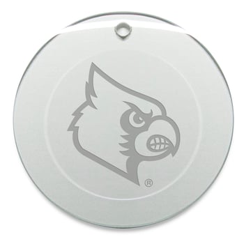 Louisville Cardinals Round Logo Ornament