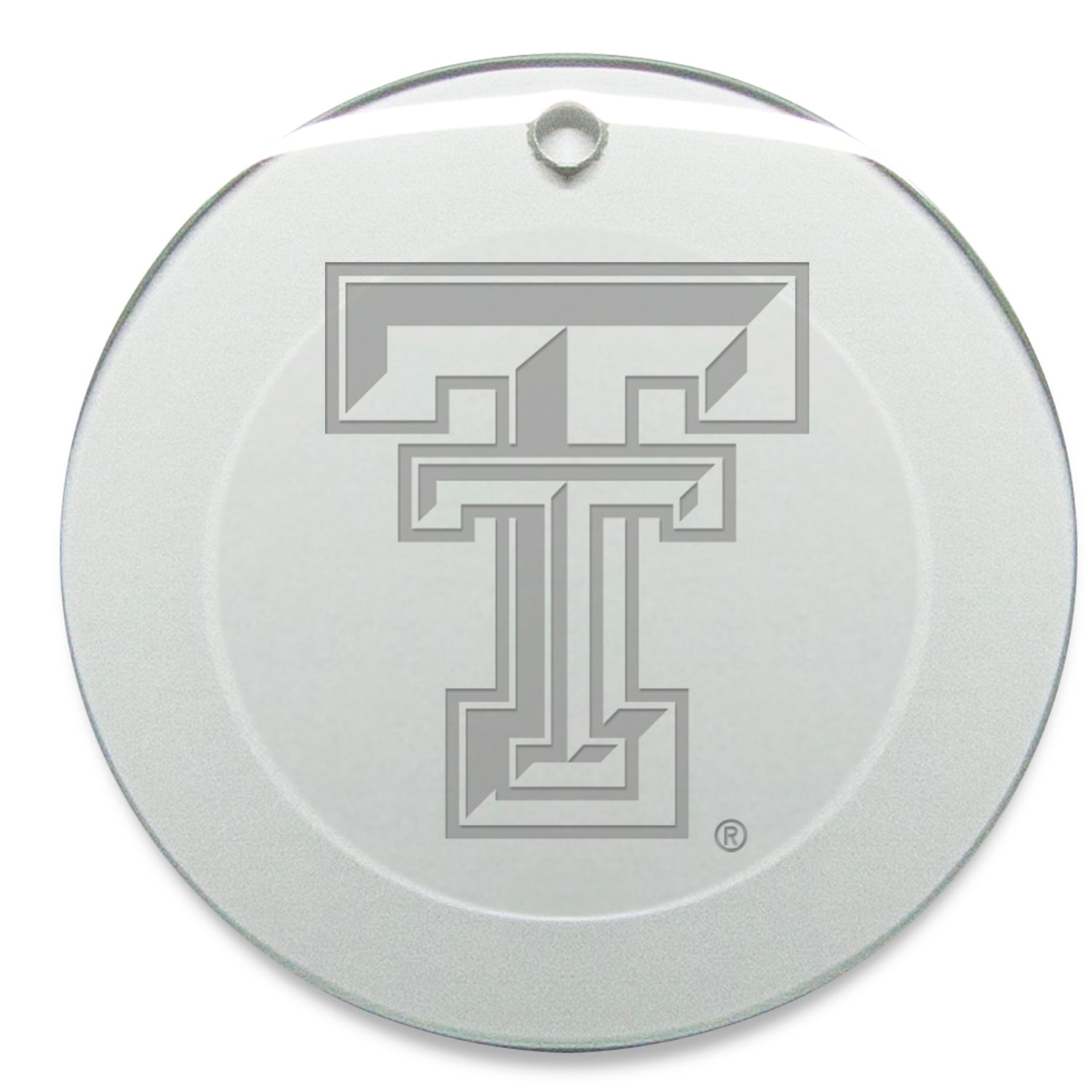 Texas Tech Red Raiders Round Logo Ornament