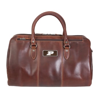Brown Purdue Boilermakers Logo Plate Niagara Canyon Duffel Bag