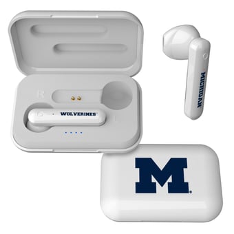 Keyscaper Michigan Wolverines  Wireless TWS Insignia Design Earbuds