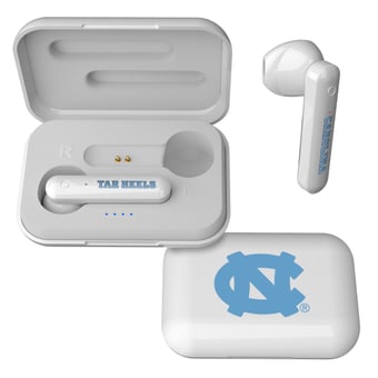 Keyscaper North Carolina Tar Heels  Wireless TWS Insignia Design Earbuds