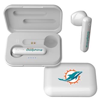 Keyscaper Miami Dolphins  Wireless TWS Insignia Design Earbuds