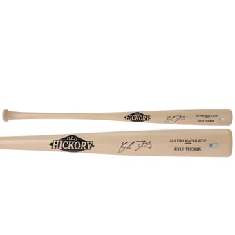 Kyle Tucker Houston Astros Autographed Old Hickory Game Model Bat