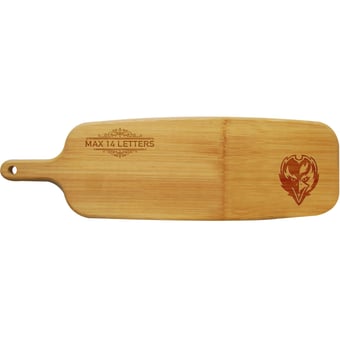 Baltimore Ravens Personalized Bamboo Paddle Serving Board