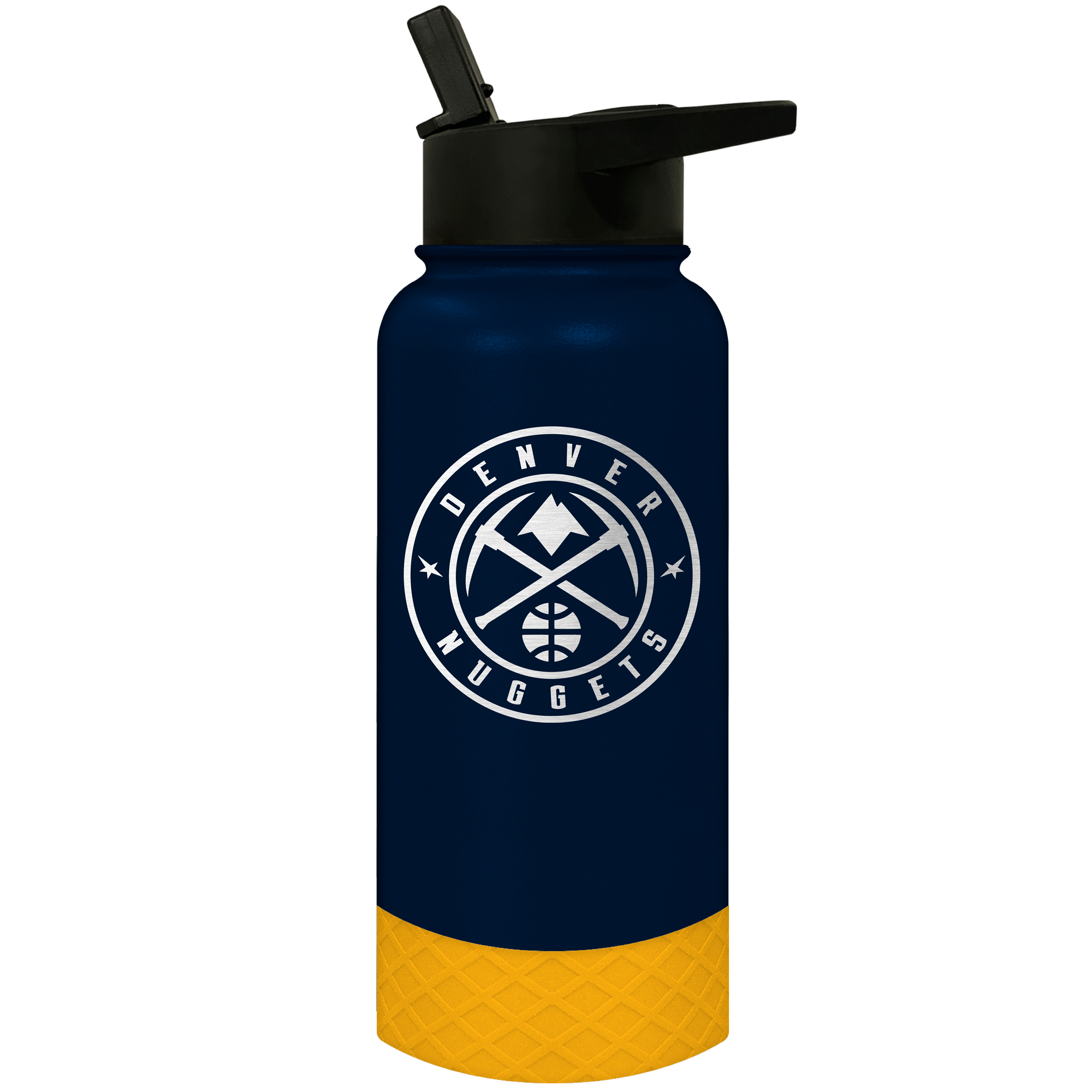 Denver Nuggets 32oz. Logo Thirst Hydration Water Bottle Denver Nuggets 32oz. Logo Thirst Hydration Water Bottle