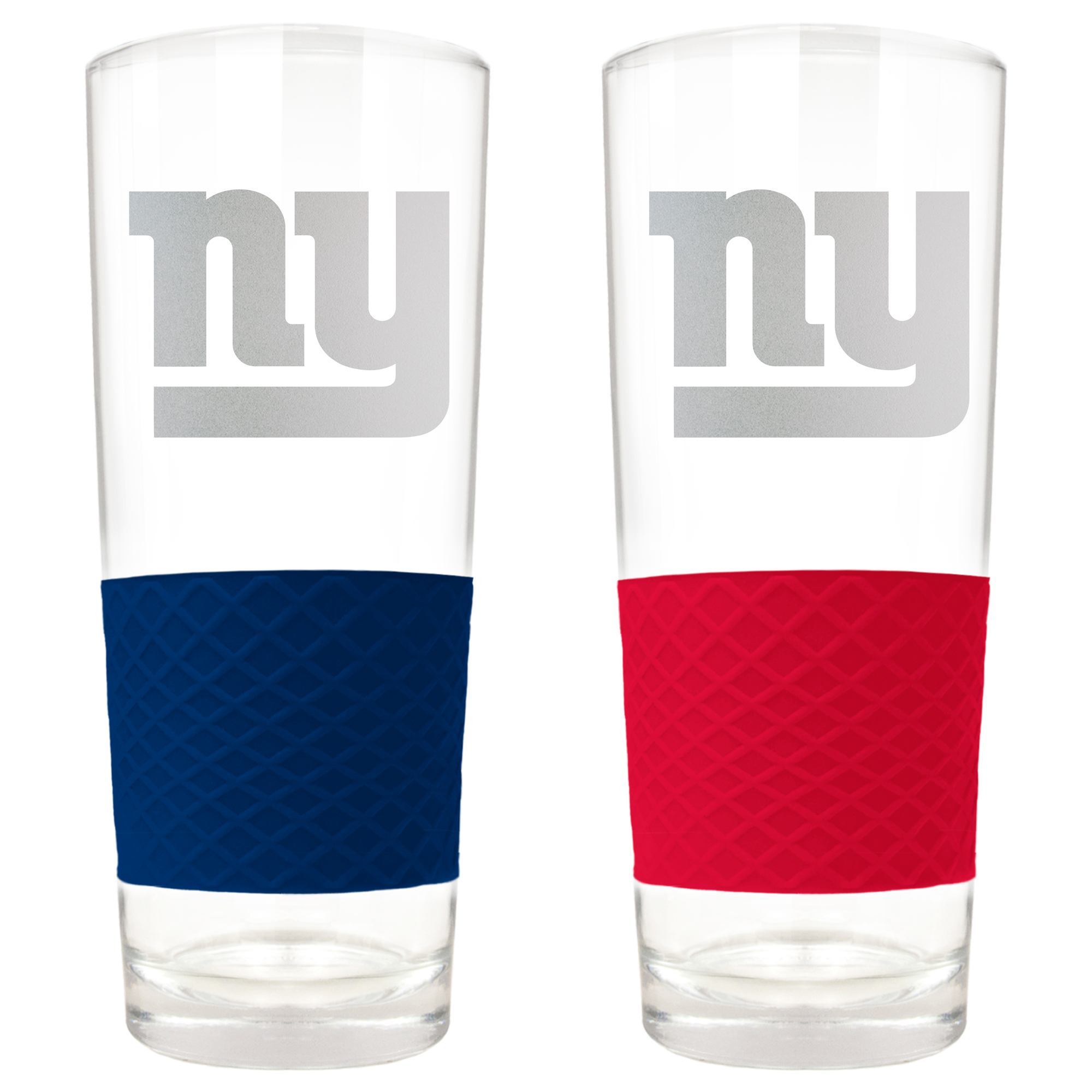 New York Giants 22oz. Logo Score Pint Glass Two-Piece Set