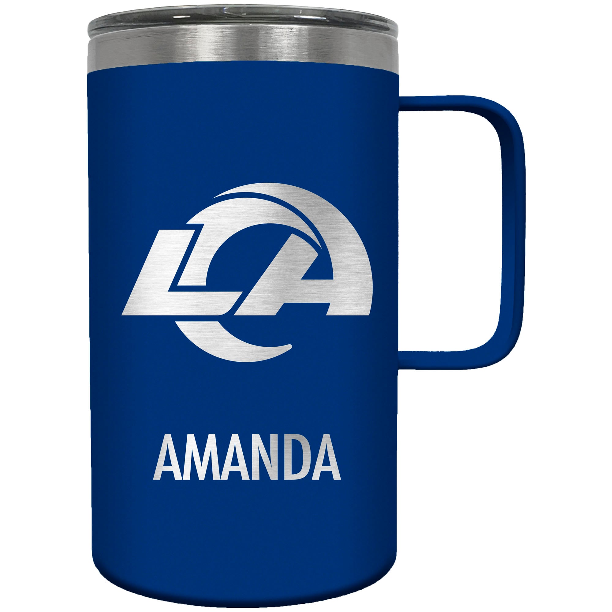 Los Angeles Rams 18oz. Personalized Hustle Mug Los Angeles Rams 18oz. Personalized Hustle Mug