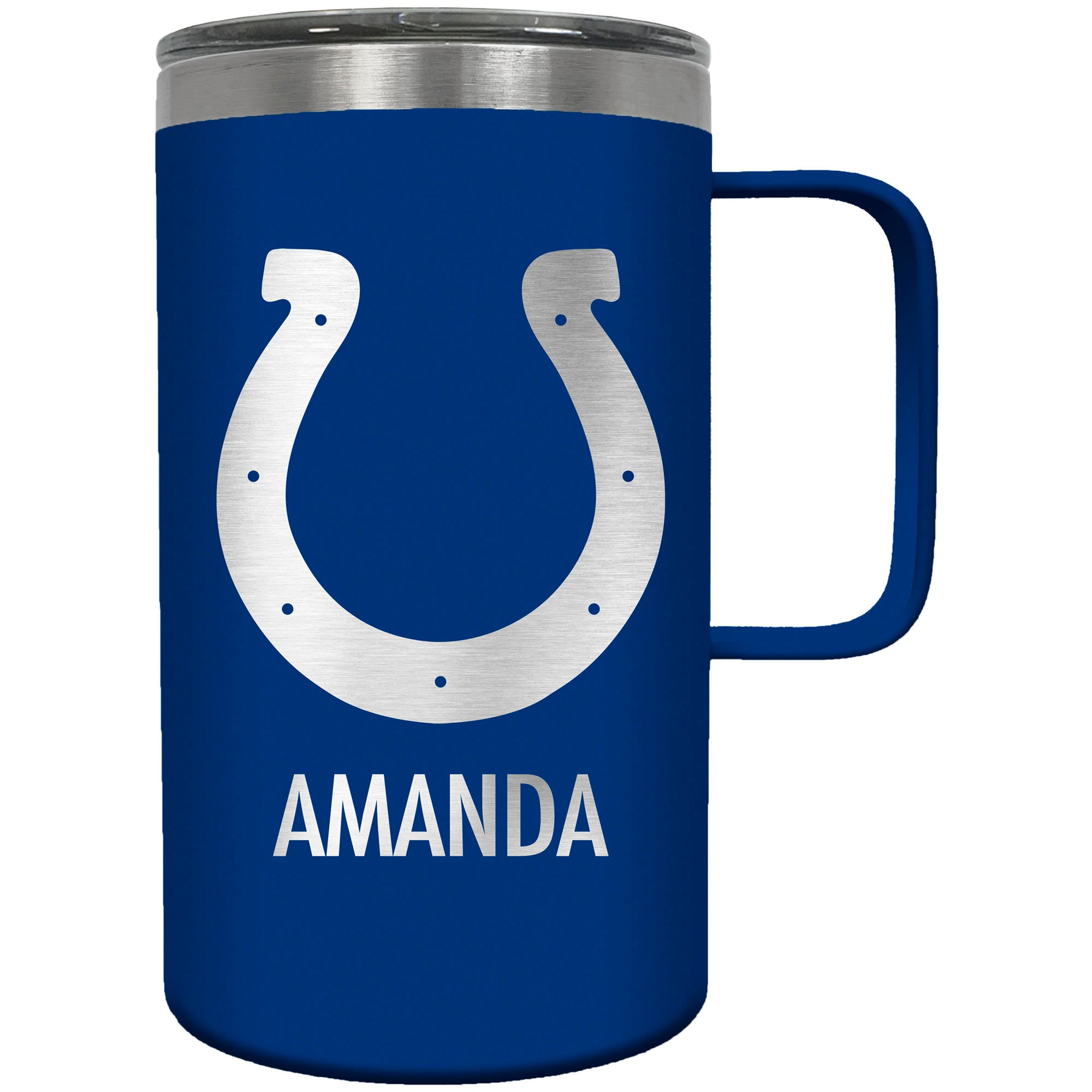 Indianapolis Colts 18oz. Personalized Hustle Mug Indianapolis Colts 18oz. Personalized Hustle Mug