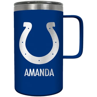 Indianapolis Colts 18oz. Personalized Hustle Mug