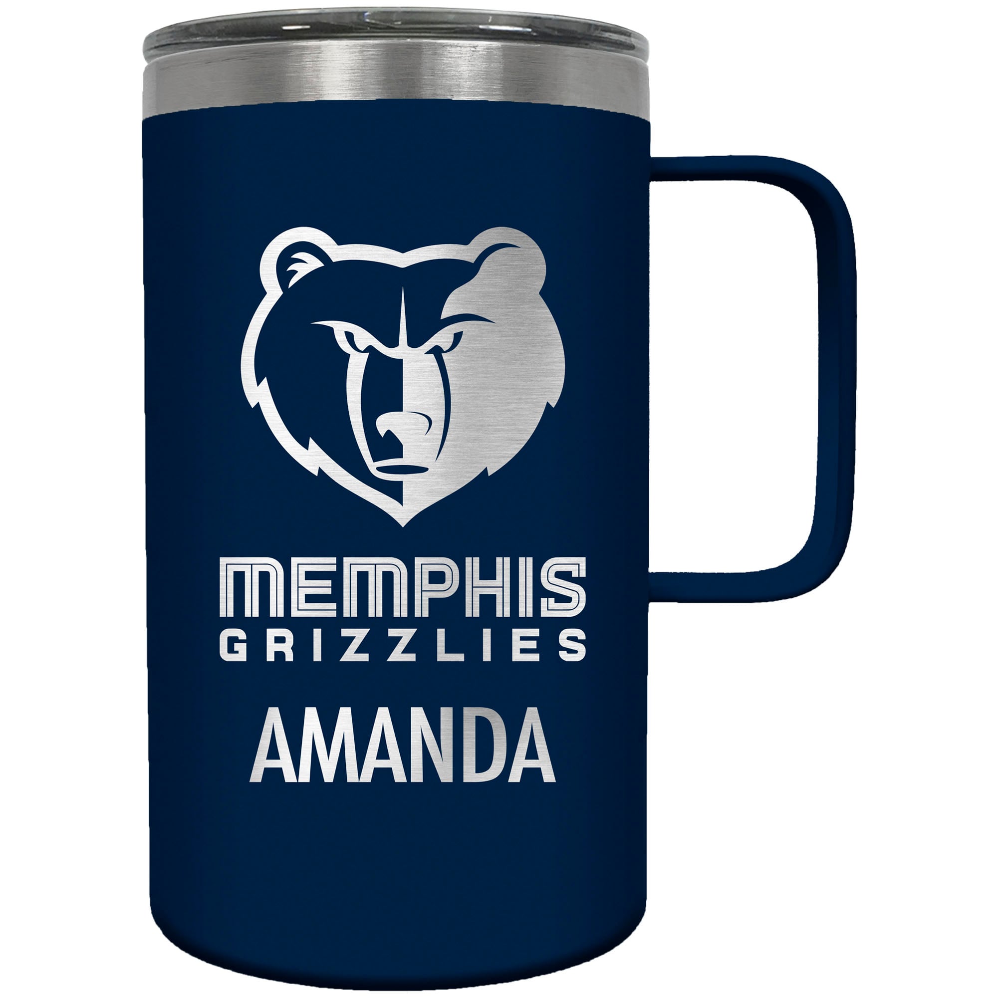 Memphis Grizzlies 18oz. Personalized Hustle Mug