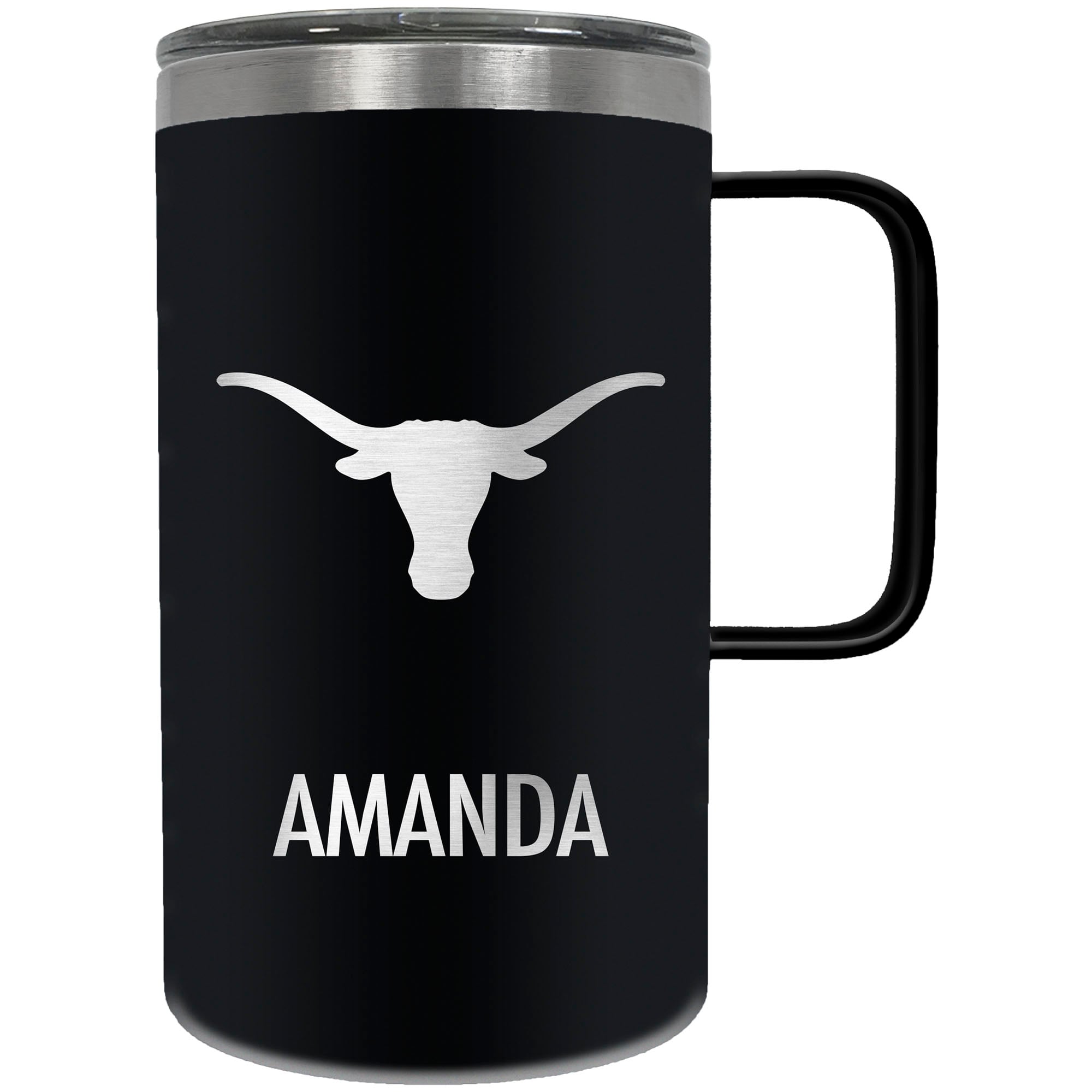 Texas Longhorns 18oz. Personalized Hustle Mug