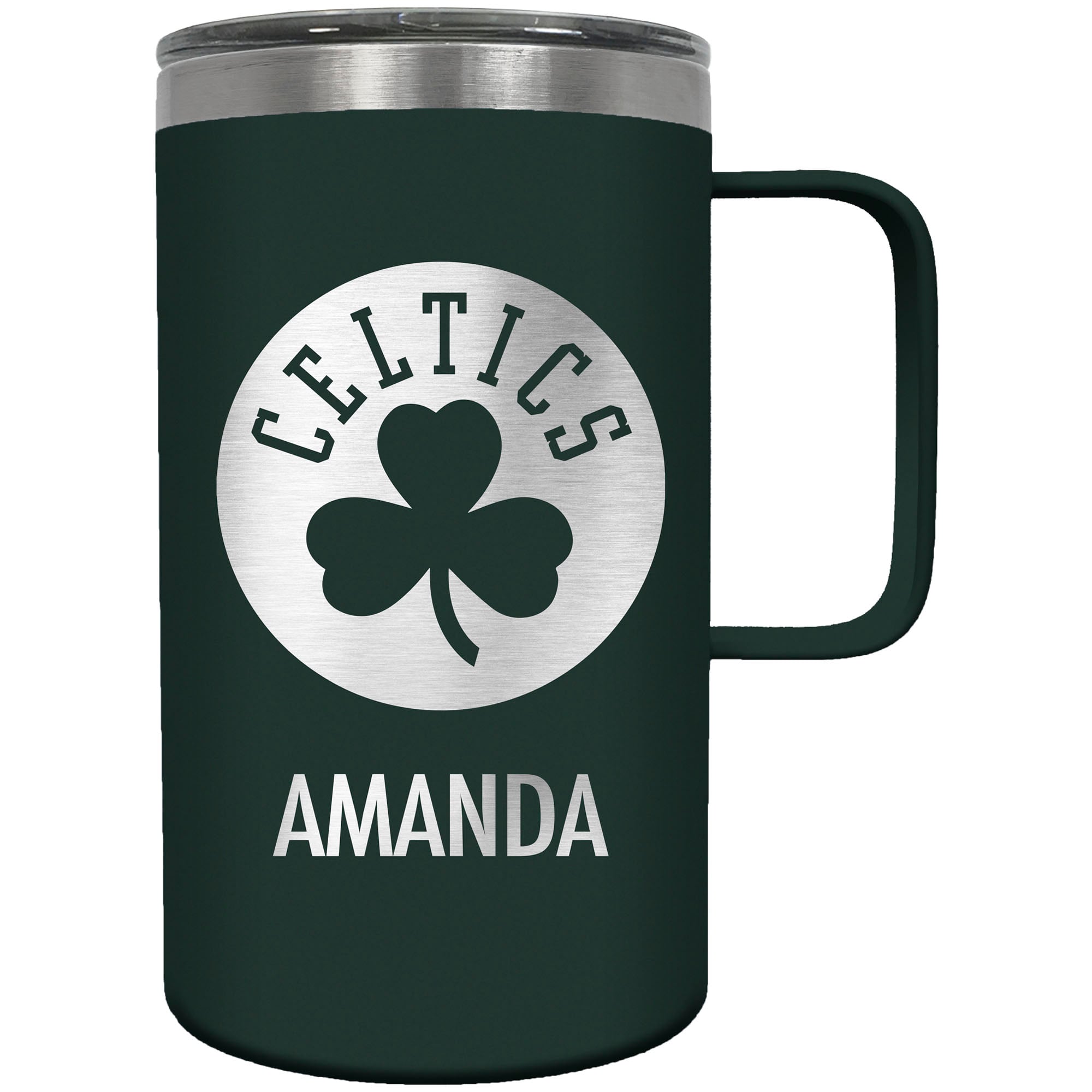 Boston Celtics 18oz. Personalized Hustle Mug