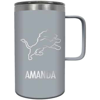 Detroit Lions 18oz. Personalized Hustle Mug