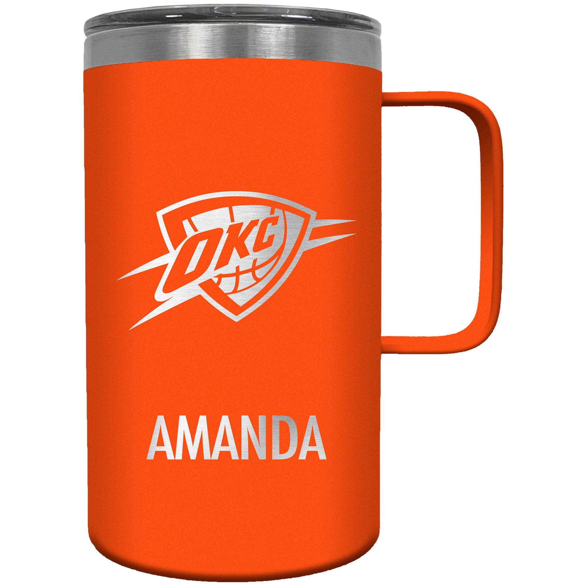 Oklahoma City Thunder 18oz. Personalized Hustle Mug