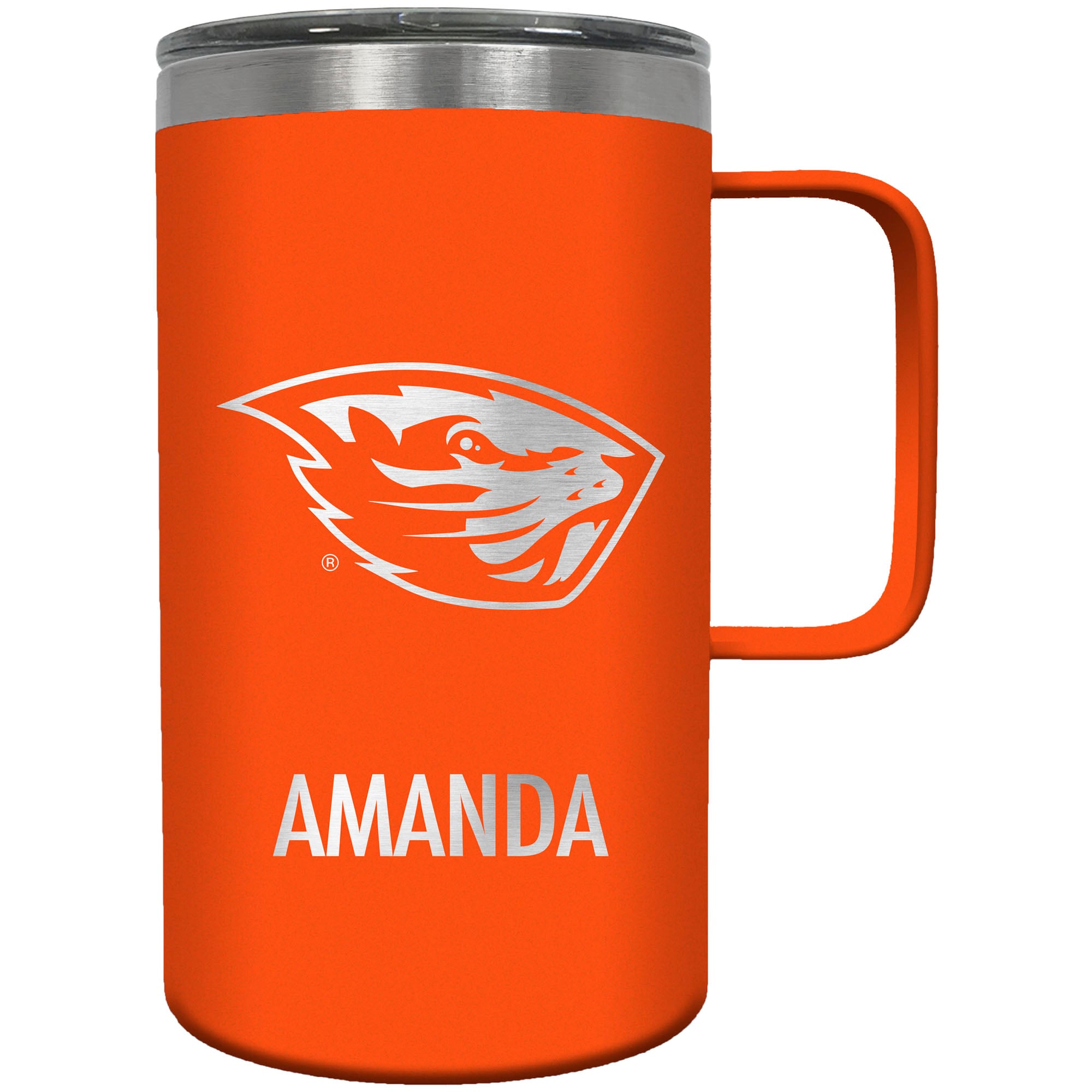 Oregon State Beavers 18oz. Personalized Hustle Mug