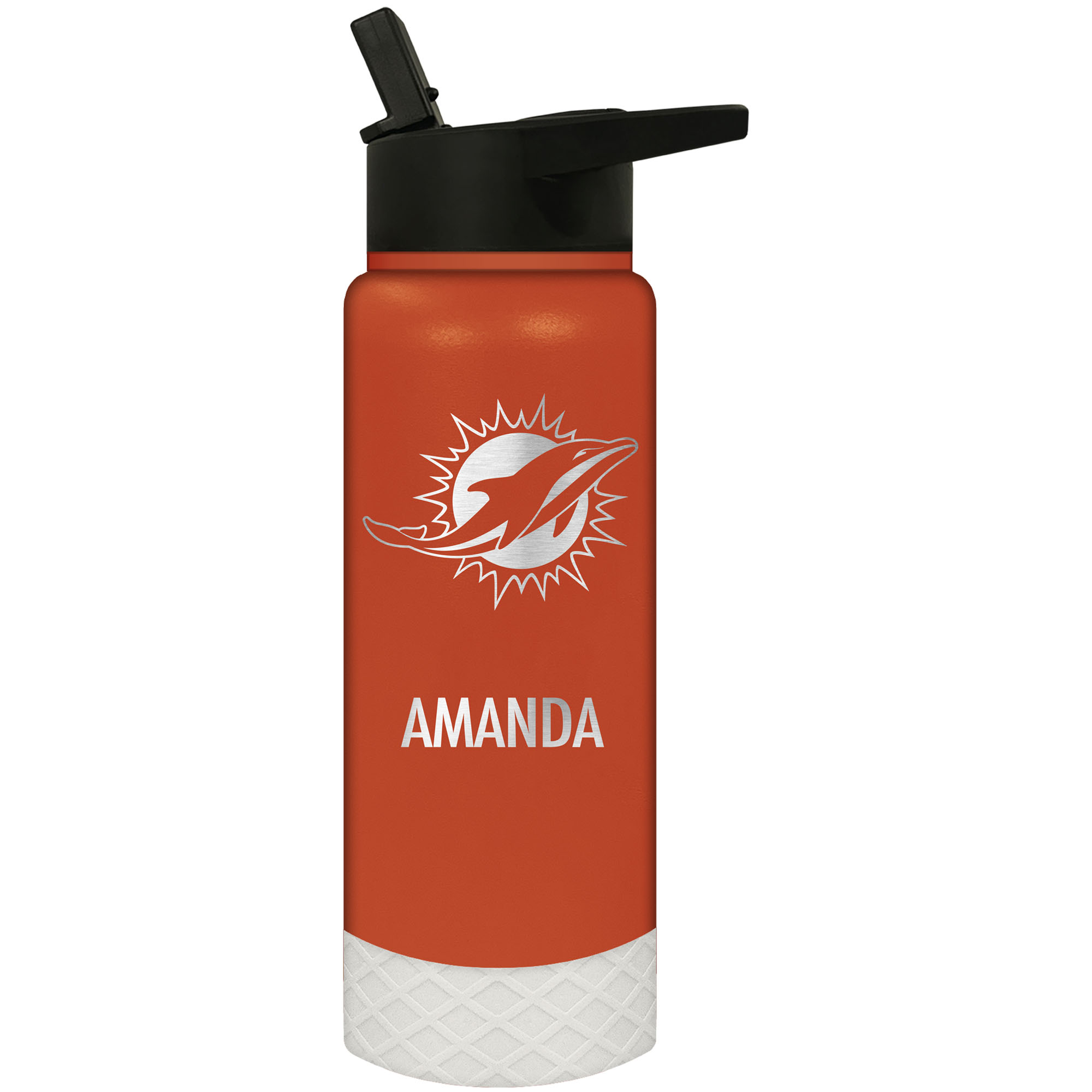 Miami Dolphins 24oz. Personalized Jr. Thirst Water Bottle
