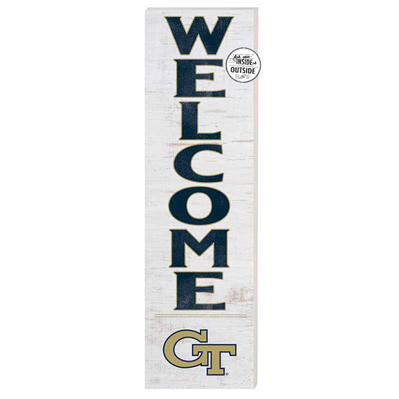 Georgia Tech Yellow Jackets 10'' x 35'' Indoor/Outdoor Welcome Sign