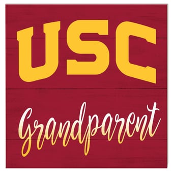 USC Trojans 10'' x 10'' Grandparent Plaque