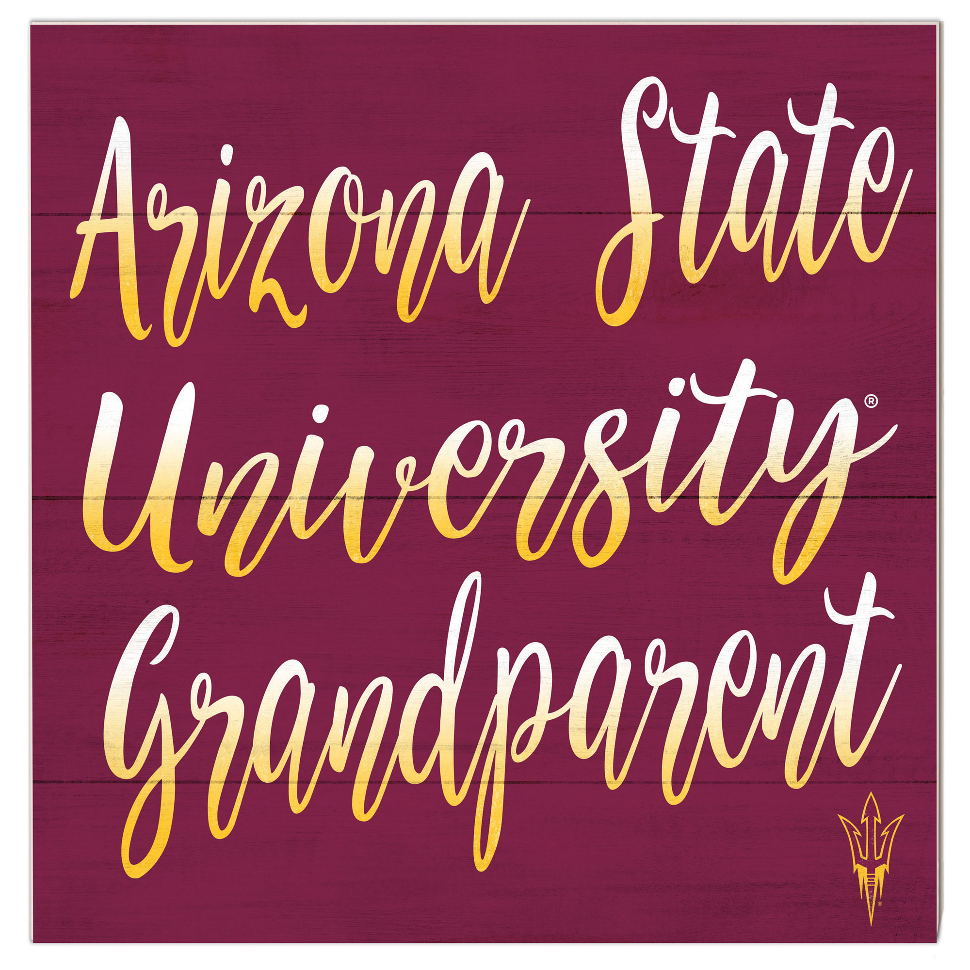 Arizona State Sun Devils 10'' x 10'' Grandparent Plaque