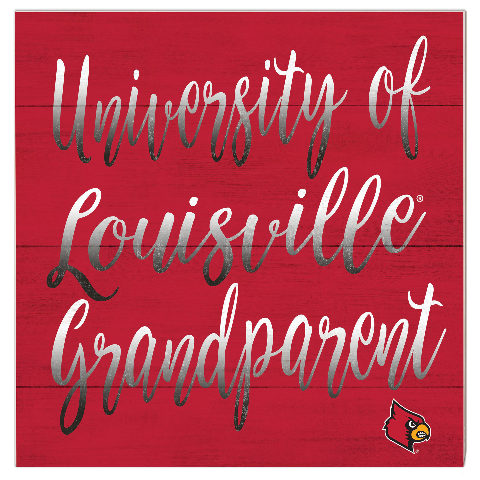 Louisville Cardinals 10'' x 10'' Grandparent Plaque