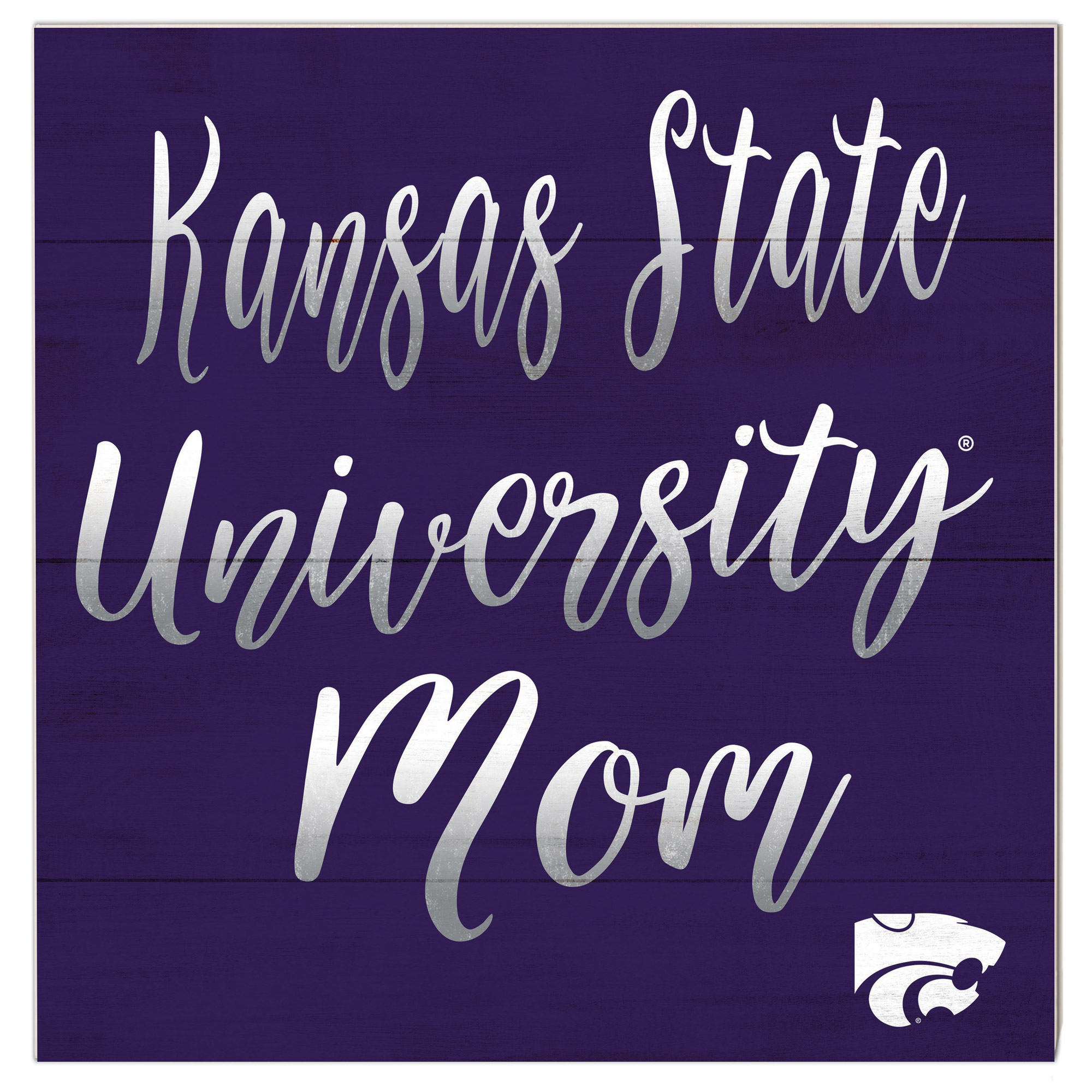 Kansas State Wildcats 10'' x 10'' Mom Plaque