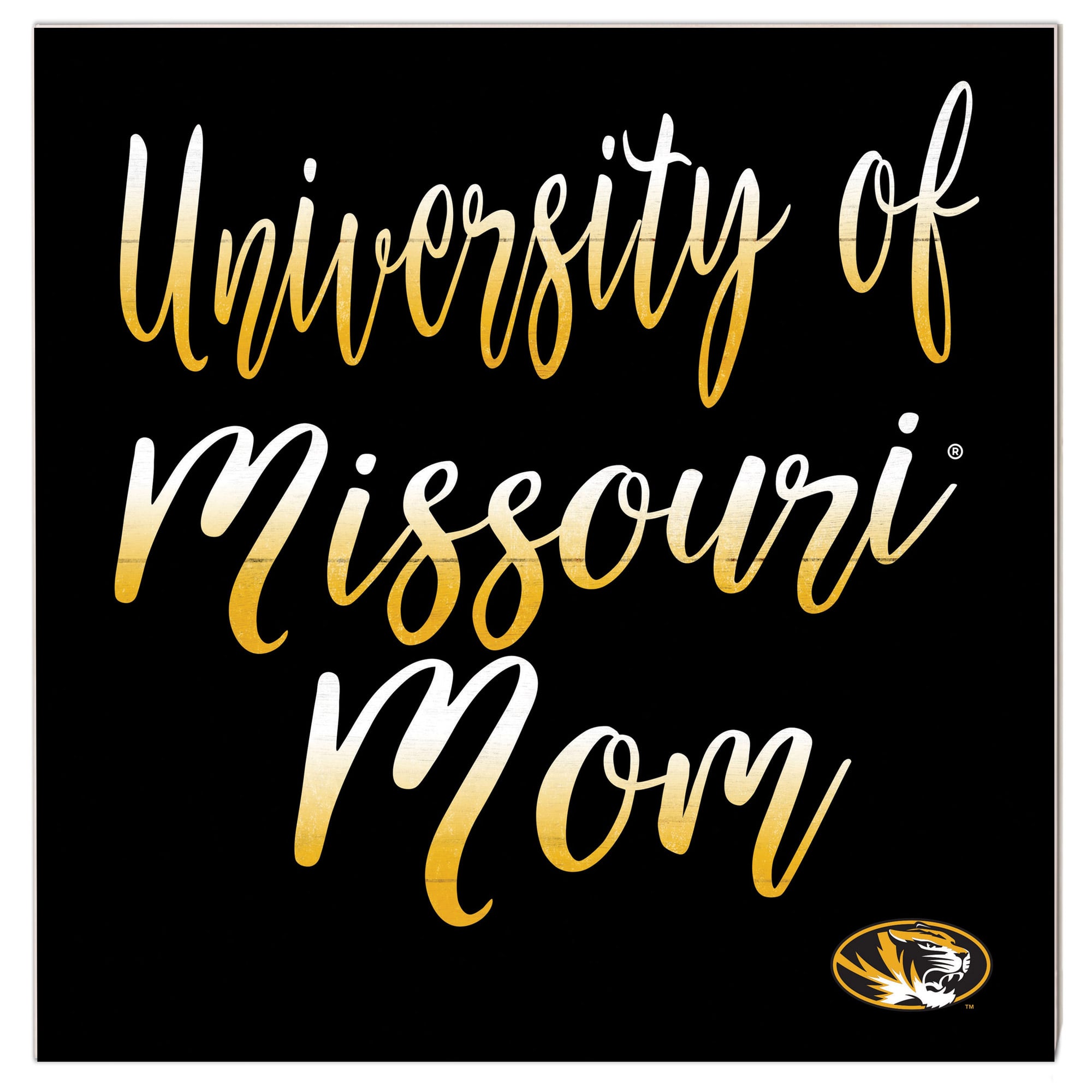 Missouri Tigers 10'' x 10'' Mom Plaque