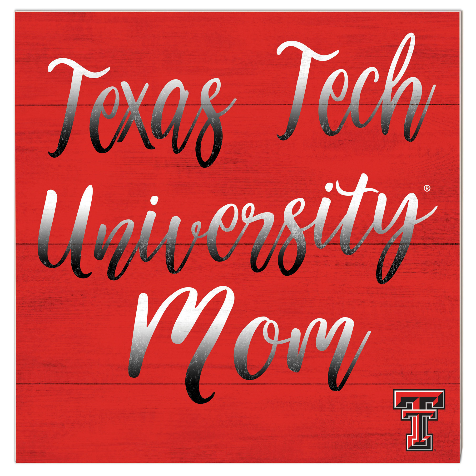 Texas Tech Red Raiders 10'' x 10'' Mom Plaque