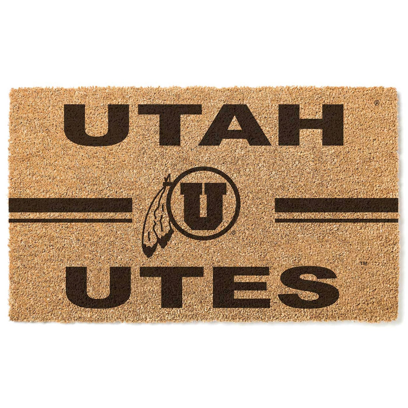 Utah Utes 18" x 30" Team Logo Doormat