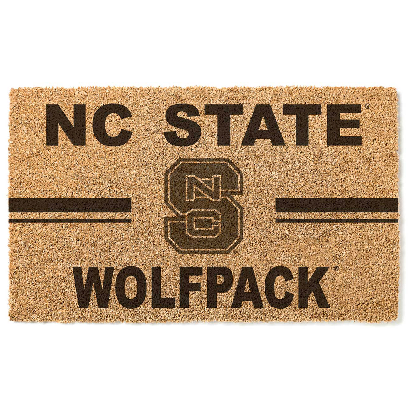 NC State Wolfpack 18" x 30" Team Logo Doormat