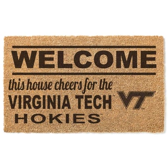 Virginia Tech Hokies 18" x 30" Welcome Doormat