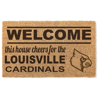 Louisville Cardinals 18" x 30" Welcome Doormat