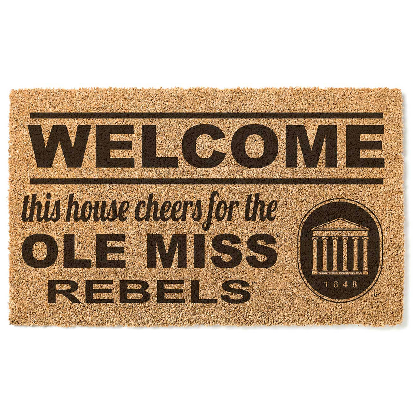 Ole Miss Rebels 18" x 30" Welcome Doormat