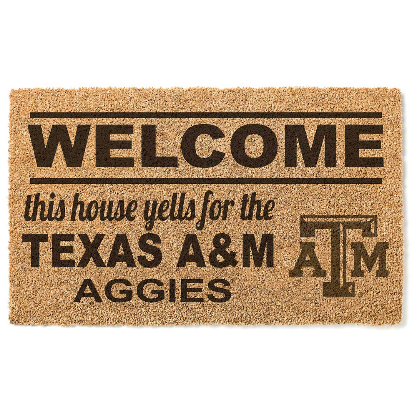 Texas A&M Aggies 18" x 30" Welcome Doormat