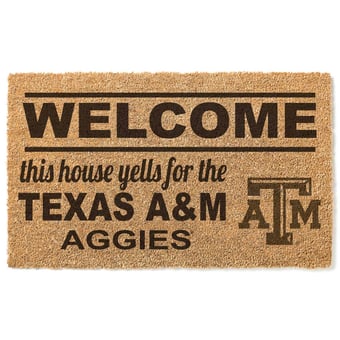 Texas A&M Aggies 18" x 30" Welcome Doormat
